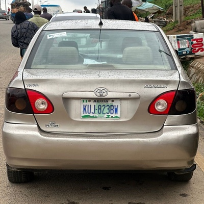 DISTRESS DISTRESS   2004 TOYOTA COROLLA FOR SALE IN ABUJA