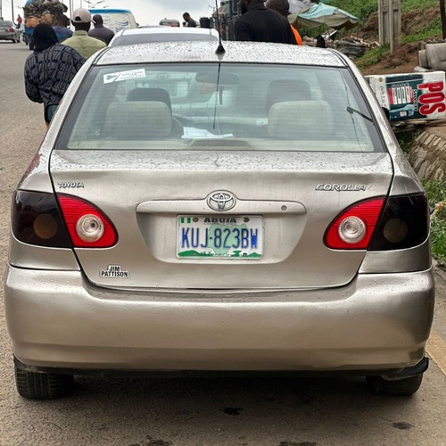 DISTRESS DISTRESS   2004 TOYOTA COROLLA FOR SALE IN ABUJA
