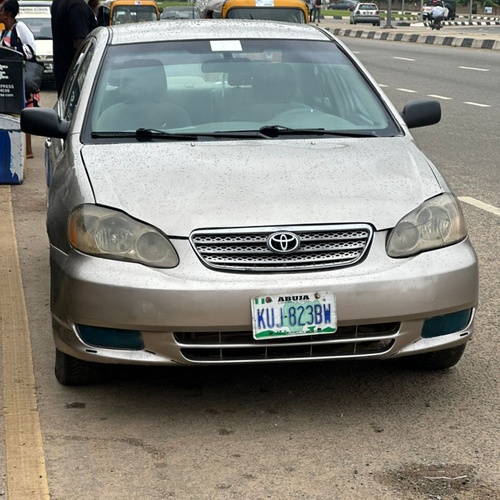 DISTRESS DISTRESS   2004 TOYOTA COROLLA FOR SALE IN ABUJA