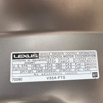 DISTRESS  LEXUS LX600 2022 FOR SALE IN ABUJA