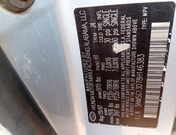 Distress Sale Hyundai Santa Fe 2008 for Sale In Lagos