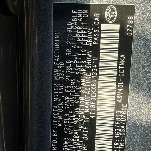 FOREIGN USED 2013 TOYOTA VENZA LE FOR SALE IN KADUNA