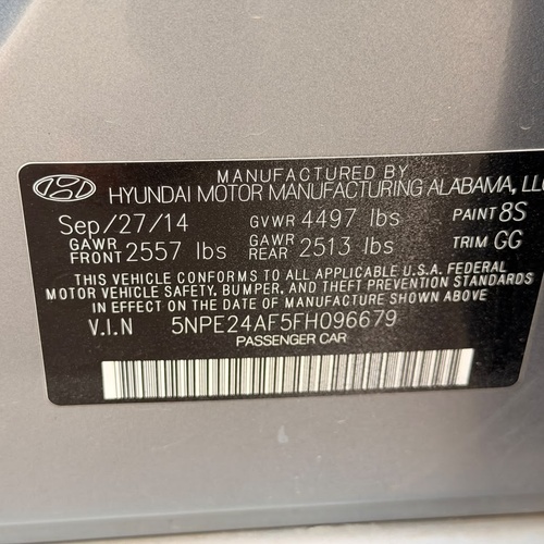 FOREIGN USED   2014 HYUNDAI SONATA IN ABUJA