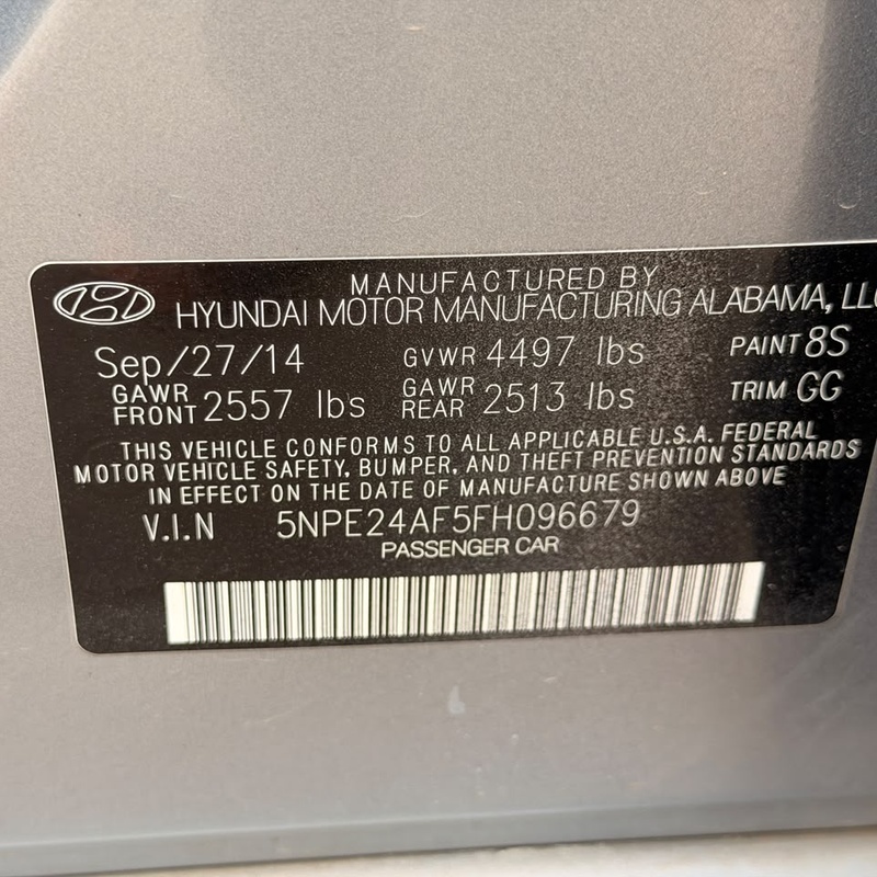 FOREIGN USED   2014 HYUNDAI SONATA IN ABUJA image