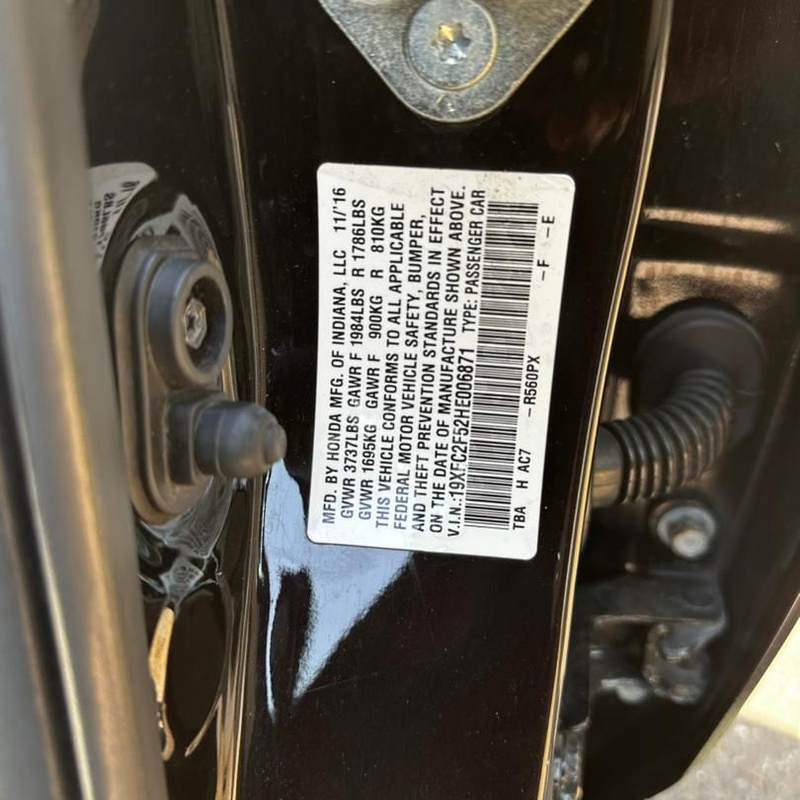 FOREIGN USED  2016 HONDA CIVIC FOR SALE IN ABUJA image