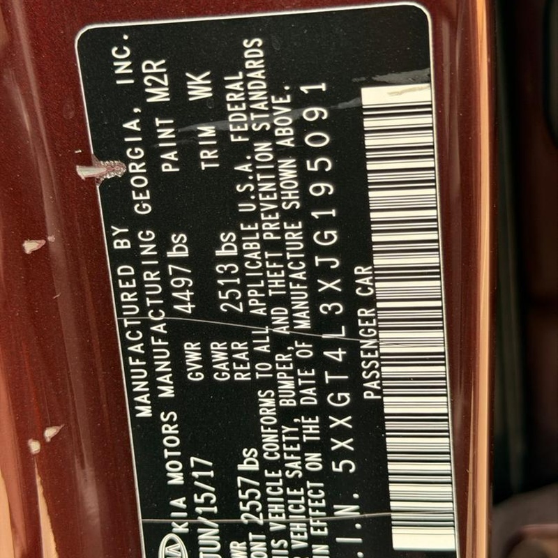 FOREIGN USED  2017 KIA OPTIMA  FOR SALE IN ABUJA image