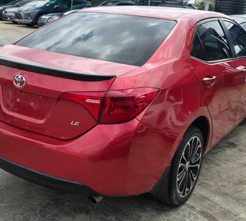 FOREIGN USED 2018 UPGRADED TOYOTA COROLLA FOR SALE image