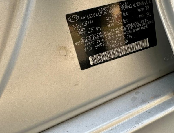 Foreign Used 2019 Hyundai Sonata SE for Sale In Abuja