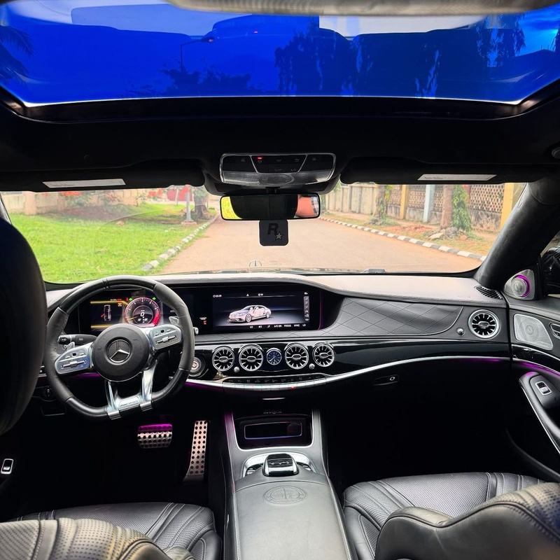 FOREIGN USED 2020 MERCEDES BENZ S63 AMG FOR SALE image