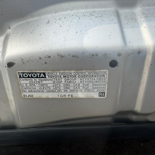 Foreign Used 2022 Toyota 4Runner Limited Edition for Sale In Lagos