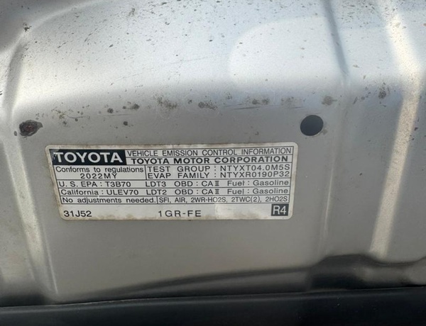 Foreign Used 2022 Toyota 4Runner Limited Edition for Sale In Lagos