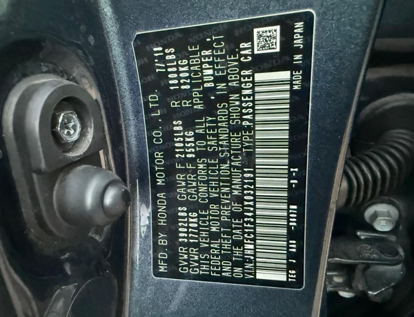 FOREIGN USED 2019 HONDA CIVIC FOR SALE IN KANO