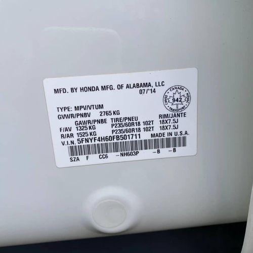 Foreign Used Honda Pilot 2015 for Sale In Ezenwa Port Harcourt