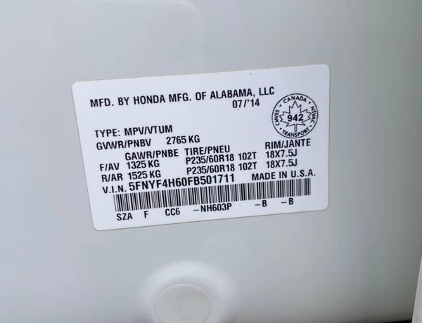 Foreign Used Honda Pilot 2015 for Sale In Ezenwa Port Harcourt