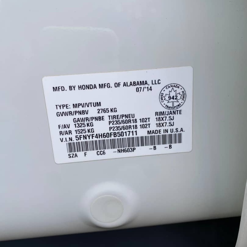 Foreign Used Honda Pilot 2015 for Sale In Ezenwa Port Harcourt image