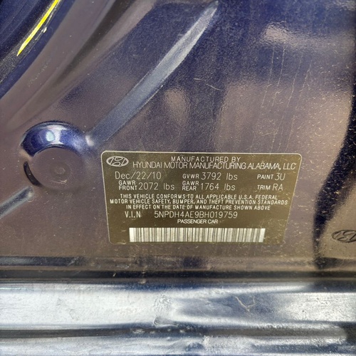 Foreign Used Hyundai Elantra 2013