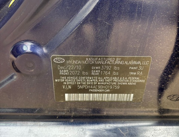 Foreign Used Hyundai Elantra 2013