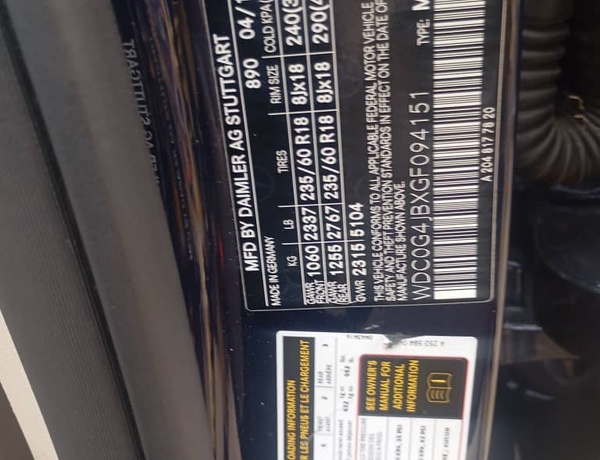 Foreign Used Mercedes Benz GLC 300 2016 model for Sale In Rivers