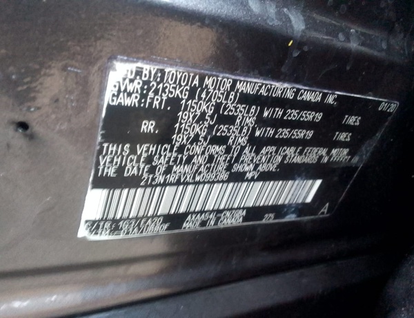 Foreign Used Toyota HighLander 2020 for Sale in Lagos