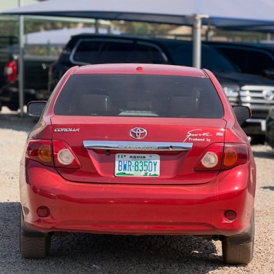 GOOD DEAL  2010 TOYOTA COROLLA FOR SALE IN ABUJA