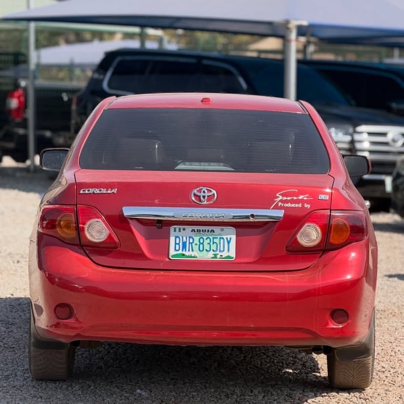 GOOD DEAL  2010 TOYOTA COROLLA FOR SALE IN ABUJA image