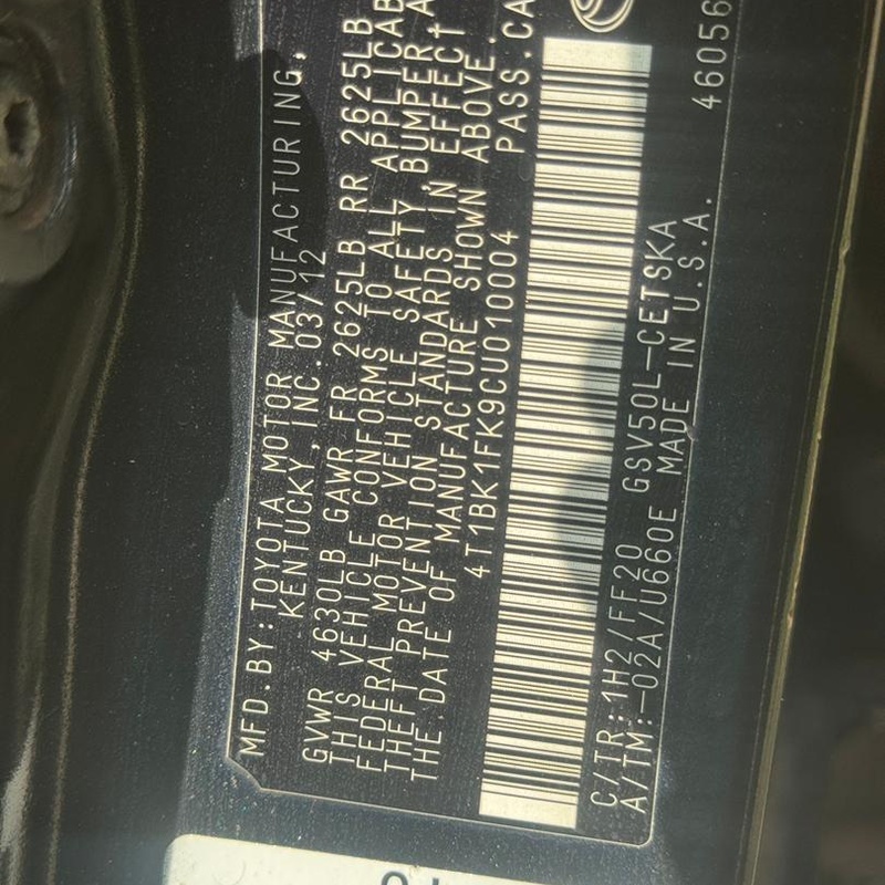 GOOD DEAL  2013 TOYOTA CAMRY SE (KEYLESS) FOR SALE IN ABUJA image