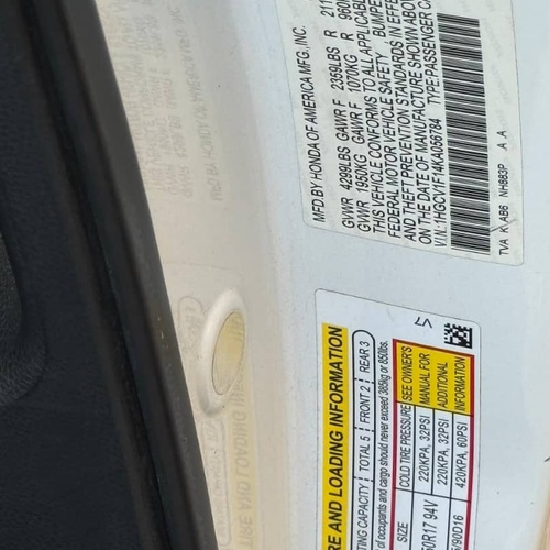 GOOD DEAL   2019 HONDA ACCORD LX  IN KANO
