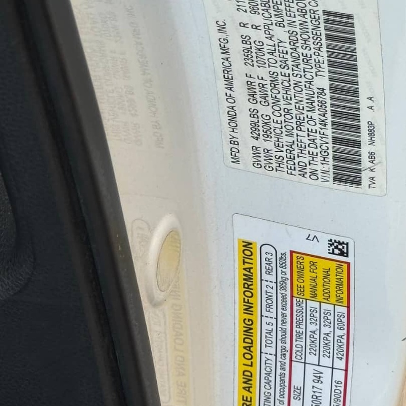GOOD DEAL   2019 HONDA ACCORD LX  IN KANO image