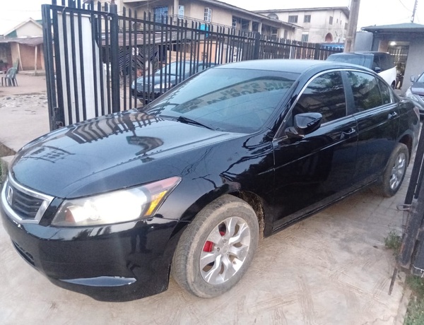 Honda Accord 2008 Registered In Lagos