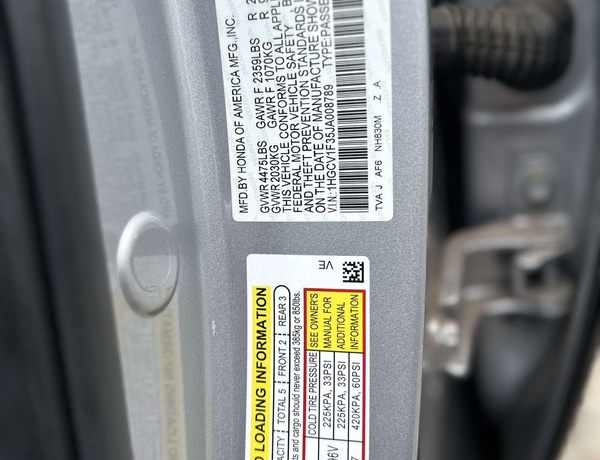 HONDA ACCORD 2019 IN ABUJA