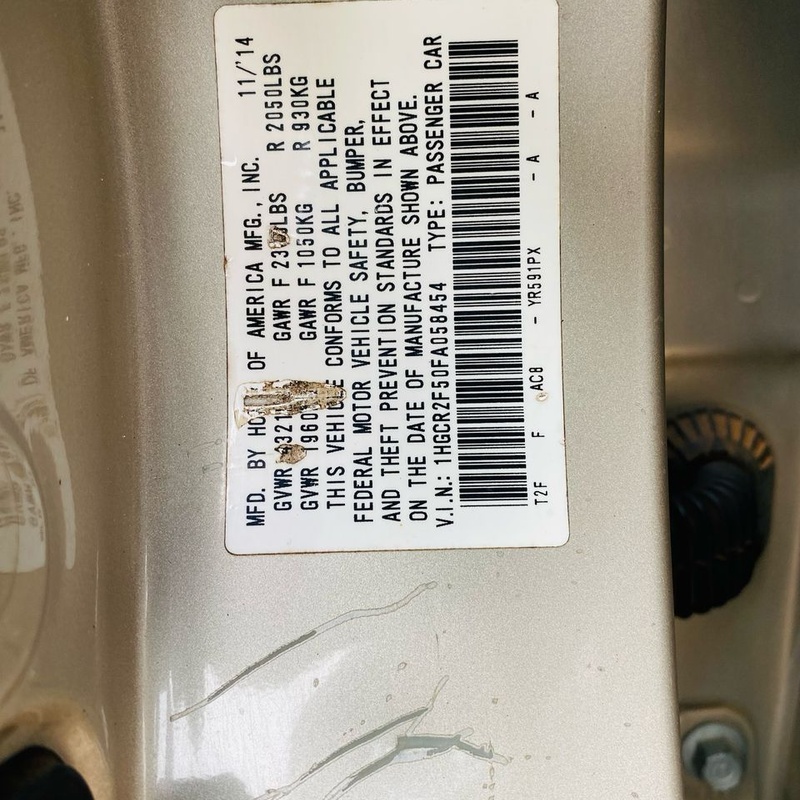 HONDA ACCORD IN ABUJA image