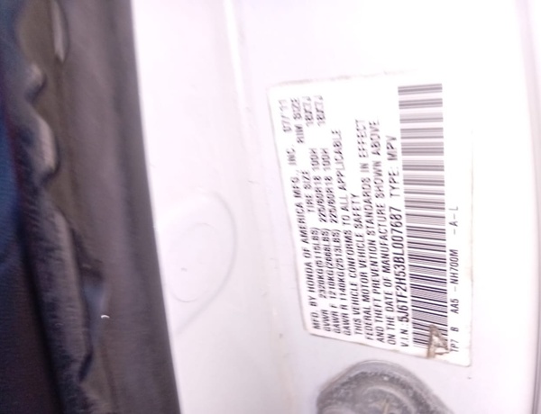 Honda Crosstour 2011 Registered V6 Location Egbe Ikotun