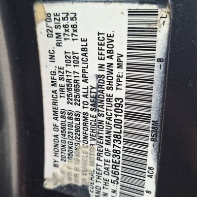 Honda CRV 2008 (USA Spec) for Sale In Lagos