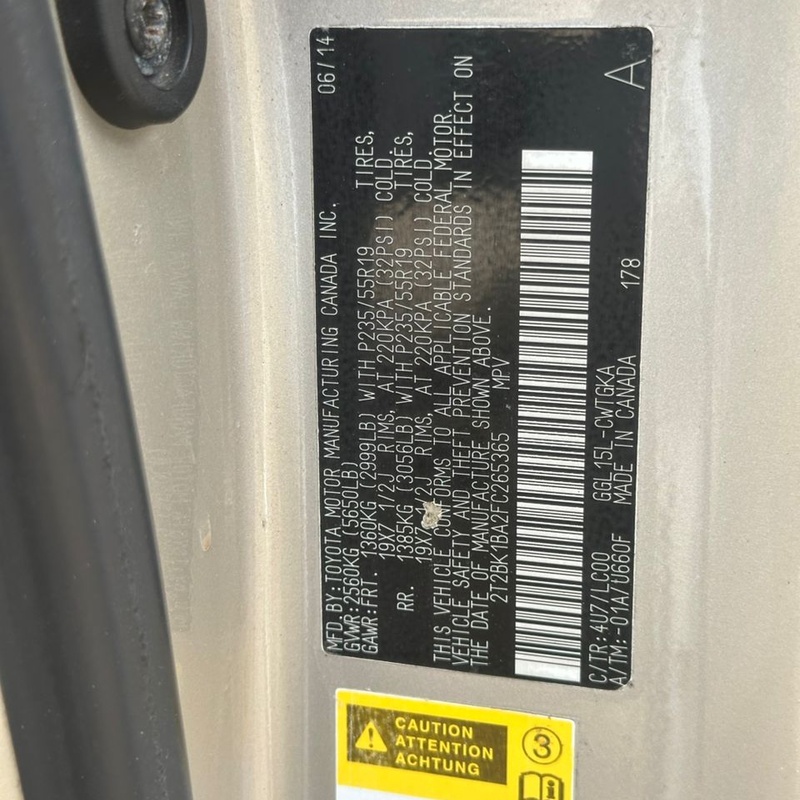 Lexus RX350 2015 for Sale In Abuja image