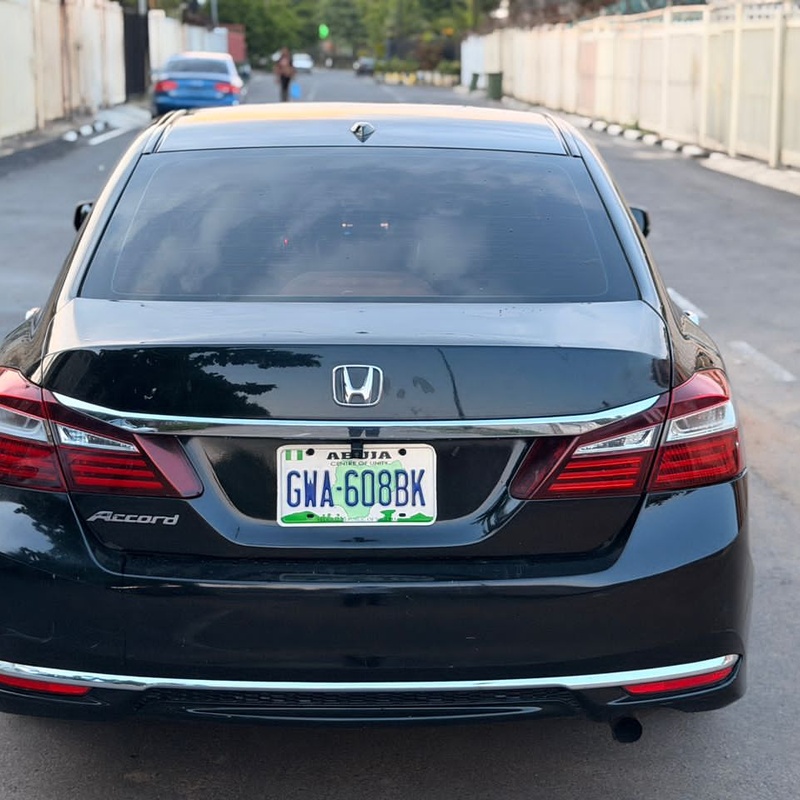 NEATLY USED 2016 HONDA ACCORD EXL FOR SALE IN ABUJA image