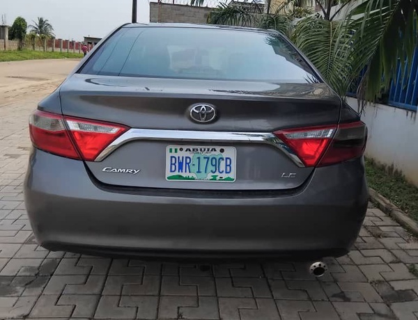 Neatly Used and well Maintained 2016 Model Toyota Camry for Sale In Galadimawa Abuja