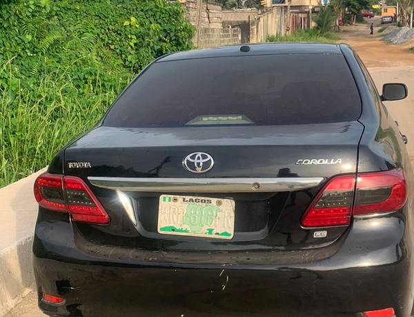Nigerian Used Toyota  Corolla 2012