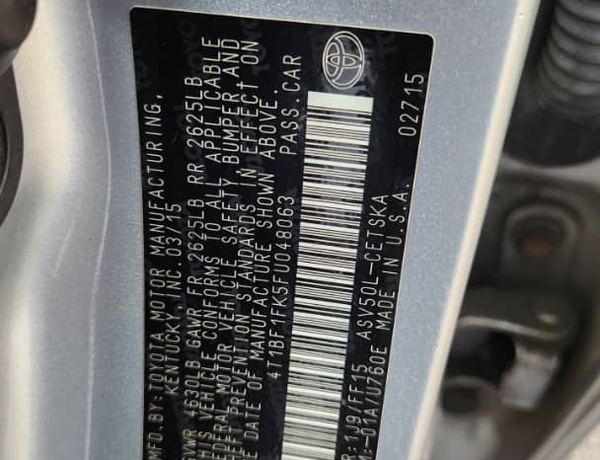 Reg 2015 Toyota Camry Sport for Sale In Lagos
