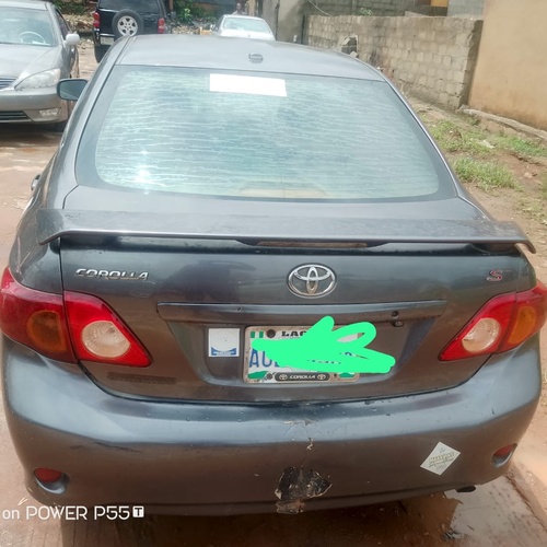 Registered 2010 Toyota Corrolla for Sale In Lagos