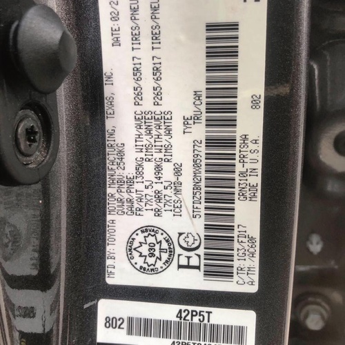 Toks Standard 2021 Toyota Tacoma TRD Sport 4x4