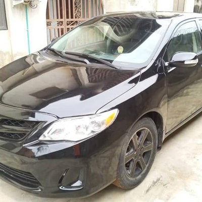 Toyota Corolla 2012 Direct Tokunbo