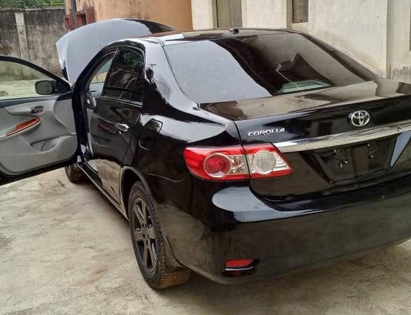 Toyota Corolla 2012 Direct Tokunbo