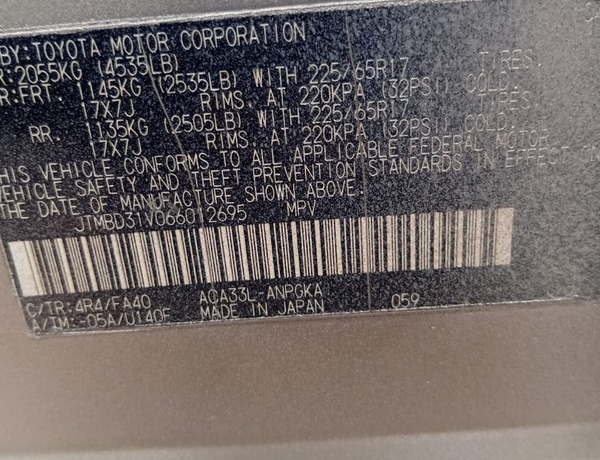 Toyota Rav4 2006 for Sale In Lagos