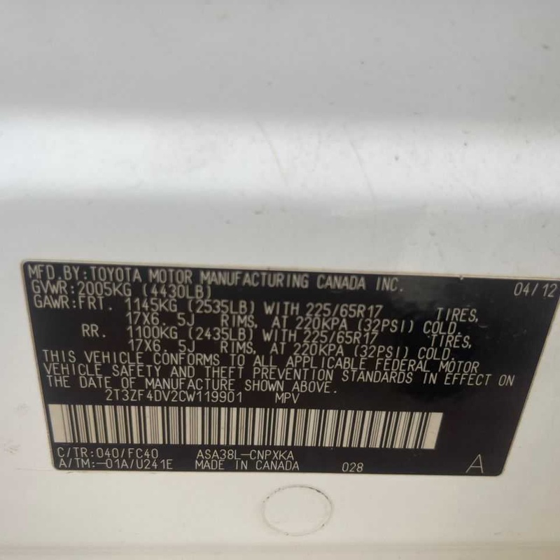 Toyota RAV4 2012 for Sale in Lagos image