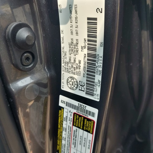 Foreign Used Toyota Tundra 2025 for Sale In Lagos