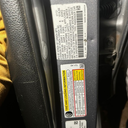 UNREGISTERED & NO DUTY   2021 HONDA CIVIC FORSALE