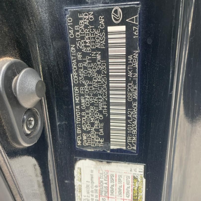 Very Clean Unregistered Lexus IS250 2010 for Sale In Abuja image